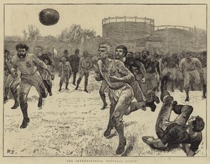The International Football Match by William Small